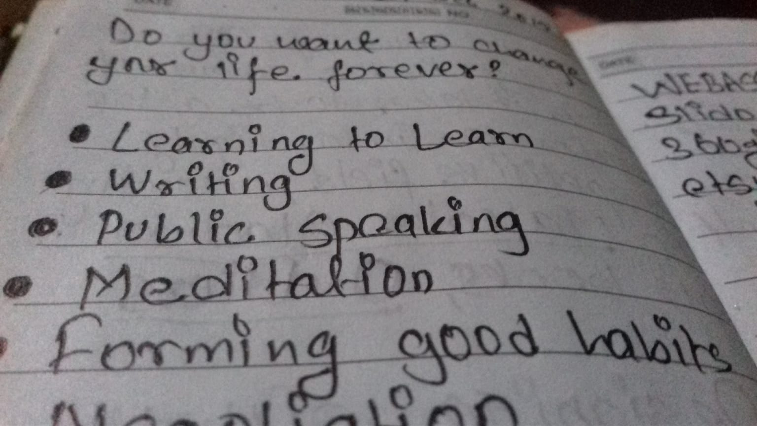 my pocket notebook where it all started 📓