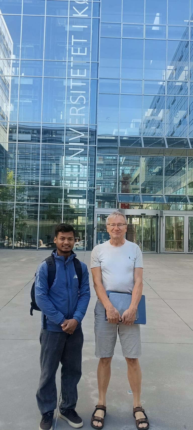 With my thesis supervisor, Professor Peter Sestoft