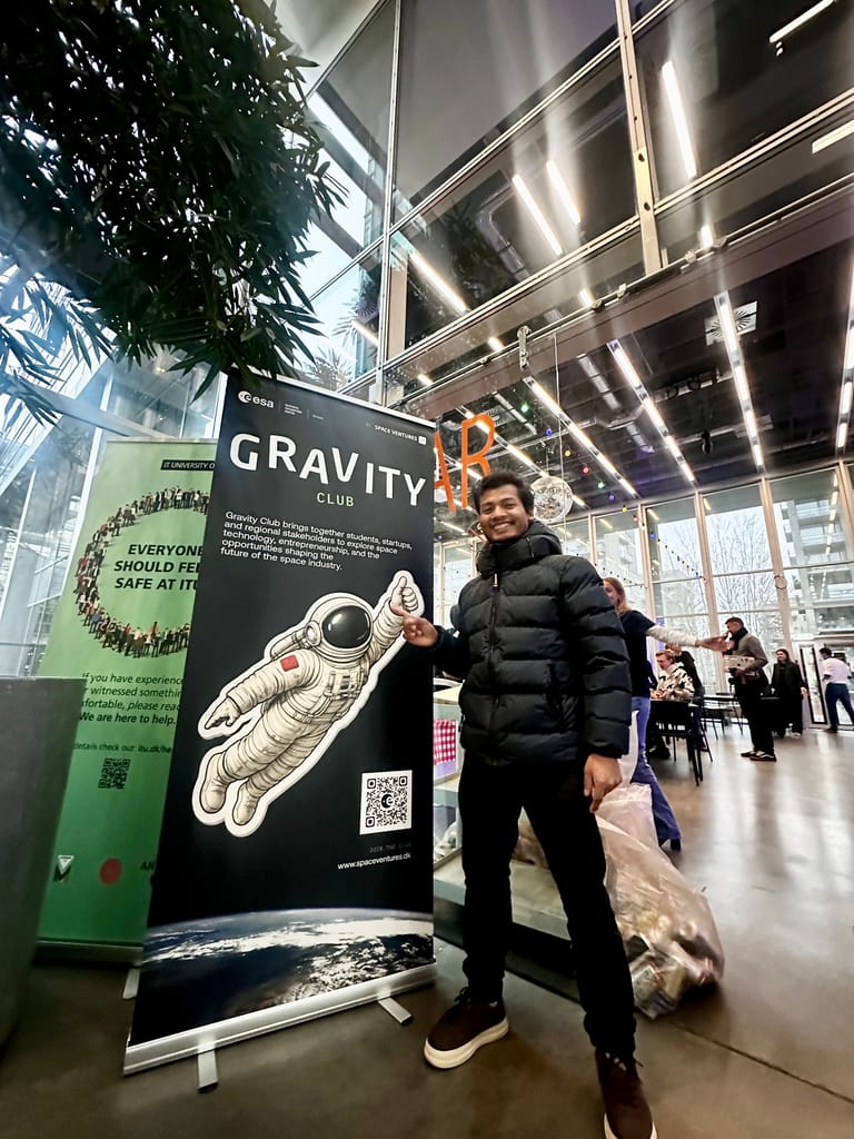 An event at ITU organized by ESA