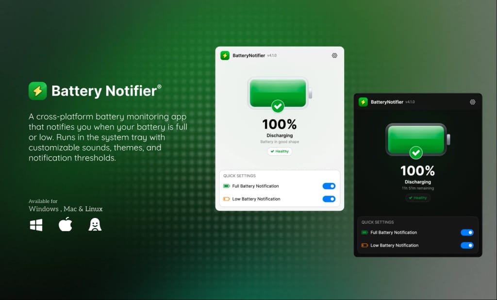 Battery Notifier